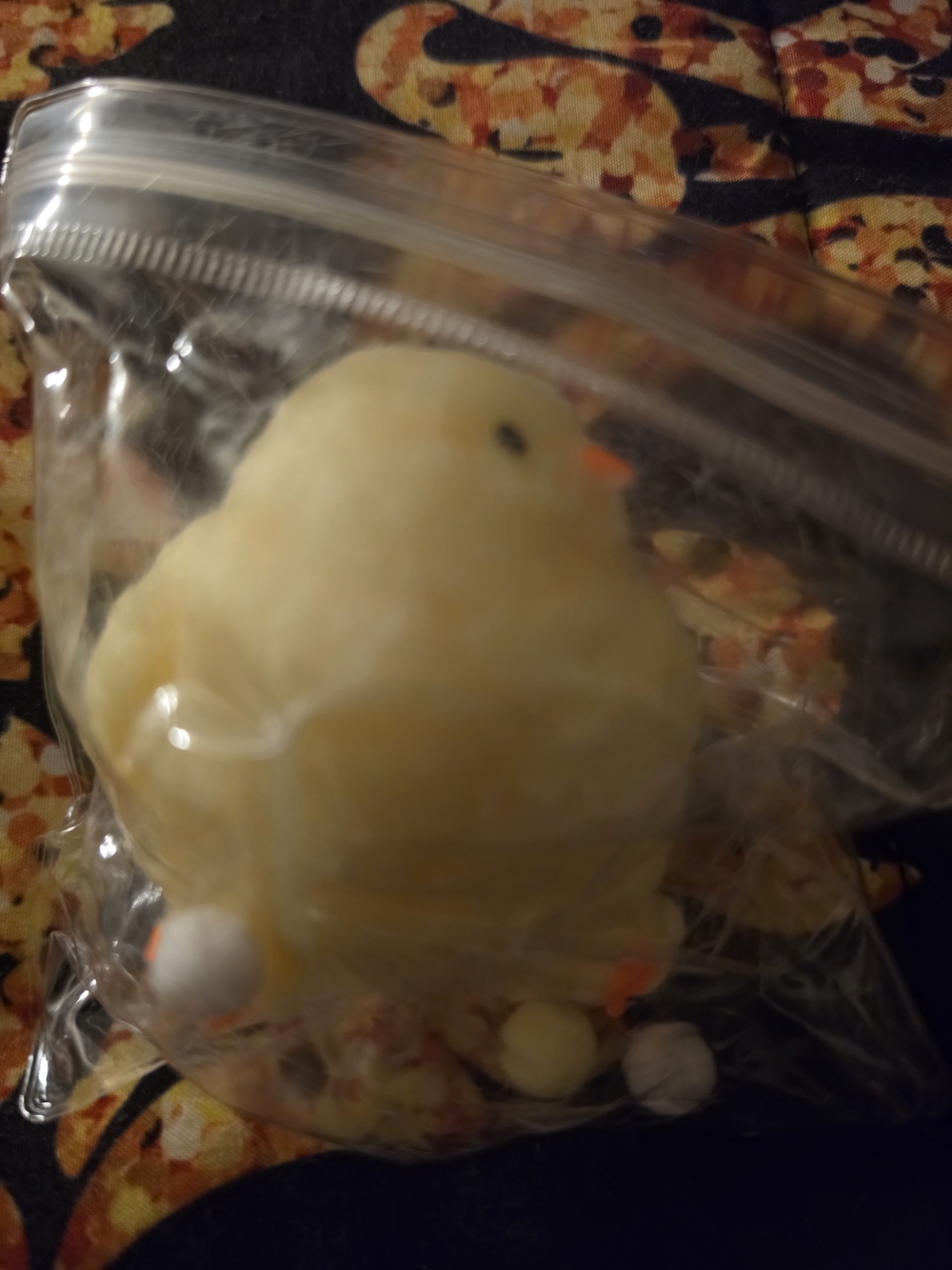 Plush Yellow Chick Pet Toy - Soft Squeaky Companion